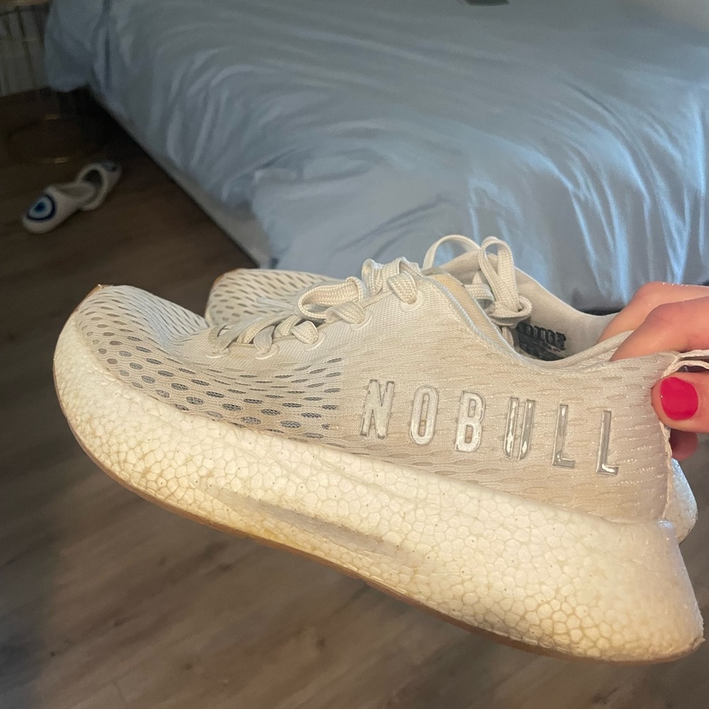 NOBULL Cream Sneakers